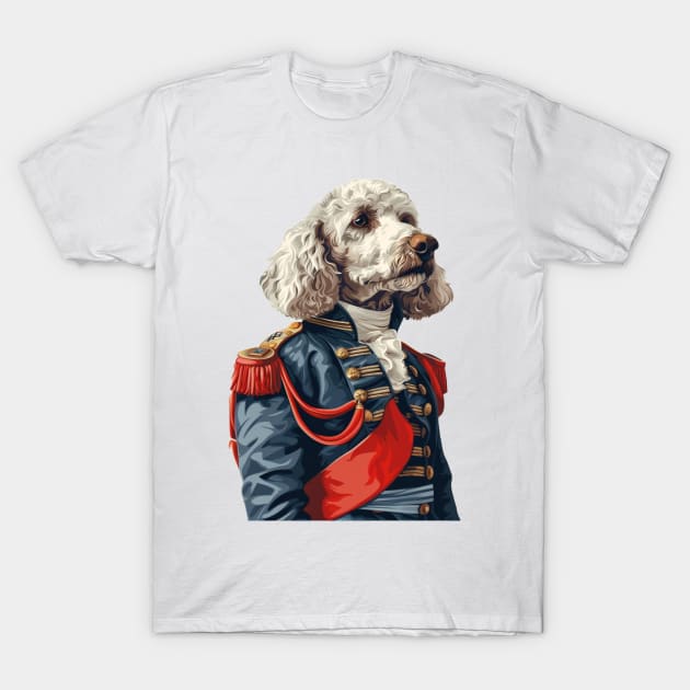 Poodle Napoleon T-Shirt by J and C Designs